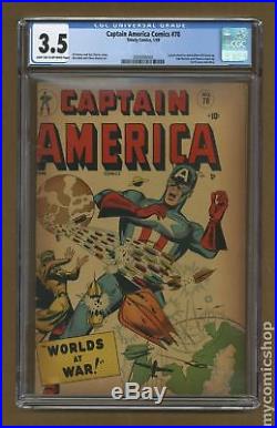 Captain America Comics (Golden Age) #70 1949 CGC 3.5 2004366002