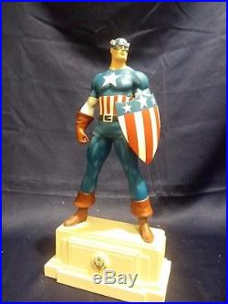 Captain America Golden Age Statue Sculpted by Randy Bowen