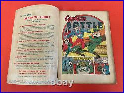 Captain Battle # 1 (1941) Golden Age Comic Book Classic Cover