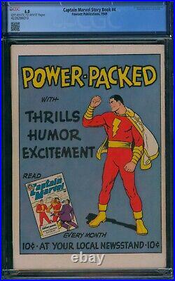 Captain Marvel Story Book #4? CGC 6.0? Last Issue! Golden Age Fawcett 1949