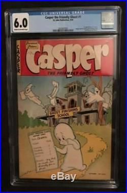 Casper the Friendly Ghost #1 CGC 6.0 St. John 1949 RARE Golden Age! K4 201 cm