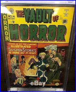 Cbcs 5.0 Vault Of Horror #14 (ec, 1950) Golden Age Horror