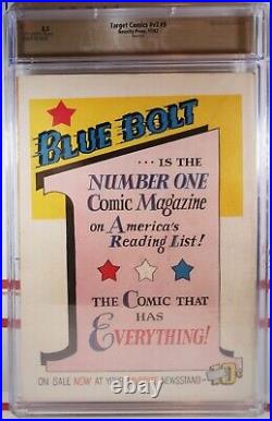 Cgc Rockford Pedigree Target Comics V3 #9 Novelty Press 1942 Basil Wolverton