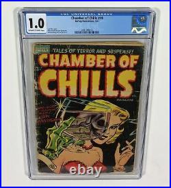 Chamber Of Chills #19 Cgc 1.0 Universal Golden Age Horror Grail Pch Misfits