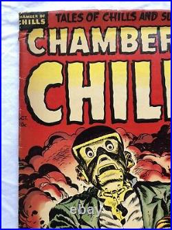Chamber of Chills #25 (Harvey 1954) Pre-Code Horror Lee Elias PCH Golden Age Key