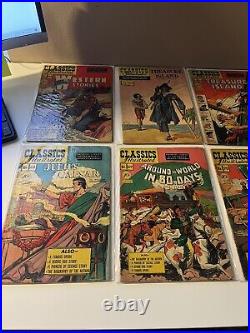 Classics Illustrated Comics Golden & Silver Age Vintage 1940s-1960s (Lot of 38)