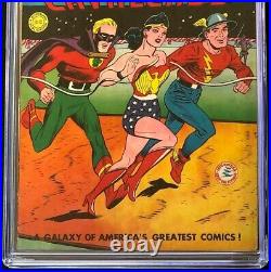 Comic Cavalcade #1 (DC 1942) CGC 6.5 White Pages Golden Age Wonder Woman