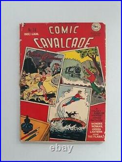 Comic Cavalcade 24 DC 1947, Golden Age Green Lantern, Flash, Wonder Woman