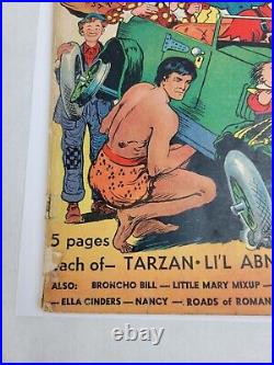 Comics on Parade #17 United Features Syndicate 1939 Golden Age Tarzan Cover