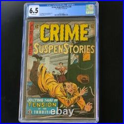 Crime SuspenStories #26 (EC 1954-55) CGC 6.5 OW Jack Kamen Cvr! Golden Age