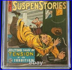 Crime SuspenStories #26 (EC 1954-55) CGC 6.5 OW Jack Kamen Cvr! Golden Age