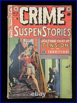 Crime Suspenstories #18 Gd/vg 3.0 Golden Age Pre Code Horror Ec