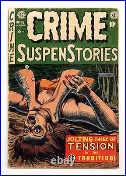 Crime Suspenstories #19 GD+ 2.5 1953