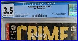 Crime Suspenstories #23 CGC 1954 EC Comics Golden Age
