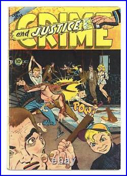 Crime and Justice #11 GD/VG 3.0 1953