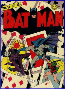 D. C. Batman #11 (Golden Age, Second App Joker, Joker Cover)