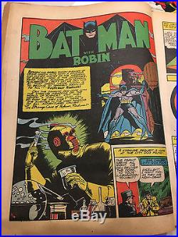 DC BATMAN #8 Comic Infinity Cover Golden Age Joker and Dr. Radium 1942