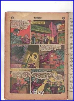 DC COMICS GOLDEN AGE BATMAN 47 Origin story G- 1.0 rare hot book