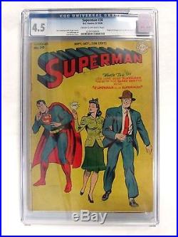 DC Comics Superman #30 (1944) Golden Age Key 1st Mr. Mxyztplk CGC 4.5 BP431