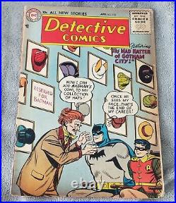 DC Detective Comics #230 1ST MAD HATTER Batman April 1956 Complete Golden Age