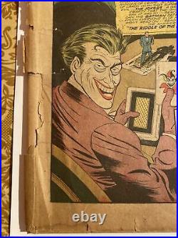 DC comics Coverless golden age batman # five