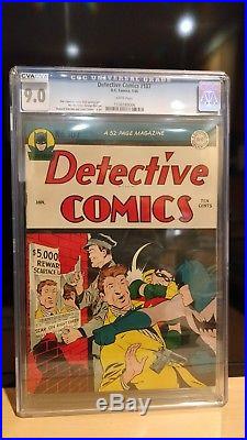 DETECTIVE COMICS 107 CGC 9.0 White Pages NM 1964 Batman Robin Scorpio GOLDEN AGE