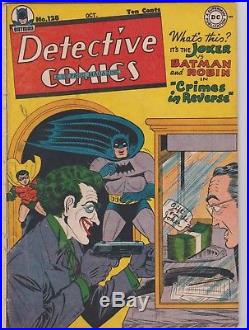 DETECTIVE COMICS #128 VG- 3.5 1947 1st Series-Golden Age SIMON & KIRBY