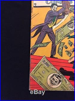 DETECTIVE COMICS #180 BATMAN JOKER RARE VG/VG+ 4.0-4.5 Golden Age DC unrestored