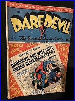 DareDevil Golden Age Comic No 32 Sept 1945 Very Rare