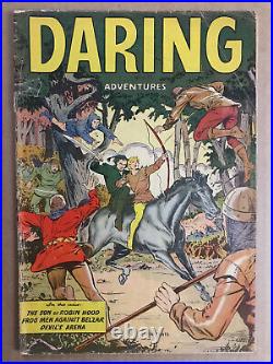Daring Comics #1 1949 first printing original Golden Age comic book Matt Baker