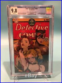 Dc Detective Comics 1000 Stanley Lau Artgerm Variant Cgc 9.8 Golden Age B