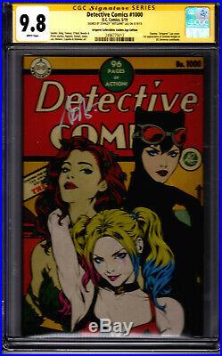 Detective Comics #1000! Artgerm Golden Age Variant! CGC SS 9.8! Sig by Artgerm
