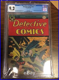 Detective Comics 103 (1945 Golden Age) CGC Graded 9.2