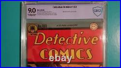 Detective Comics 103 CBCS 9.0 (not CGC) 1945 Batman Golden Age No Price Cover