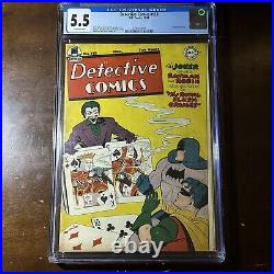 Detective Comics #118 (1946) Joker Cover! CGC 5.5