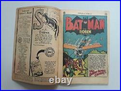 Detective Comics 123 Golden Age Batman 1947