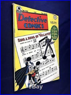 Detective Comics #124 (1947 DC) Batman Joker appearance Golden Age NO RESERVE