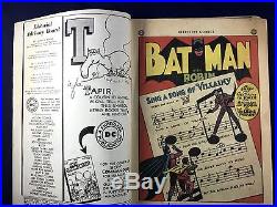 Detective Comics #124 (1947 DC) Batman Joker appearance Golden Age NO RESERVE