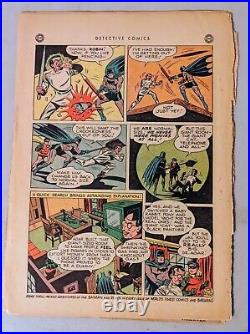 Detective Comics #127 Batman and Robin 1947-Incomplete And Fully Detached Book