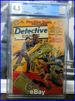 Detective Comics 180 Cgc 4.5 Joker Cover & Story Great Golden Age Batman