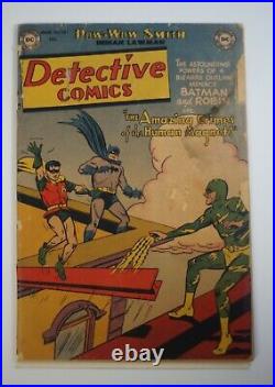 Detective Comics # 181 Golden Age Batman and Robin Human Magnet