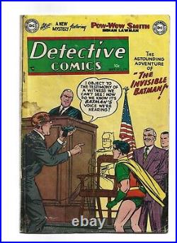 Detective Comics #199 (1953) GOOD Invisible Batman Golden Age Pre Code DC