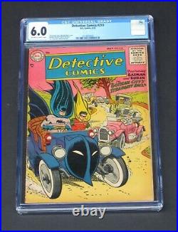 Detective Comics #219 CGC 6.0 Golden Age Batman DC 1955 Rare Batmobile cover