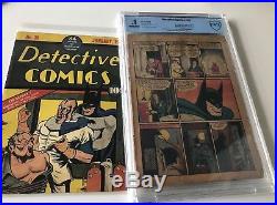 Detective Comics # 35 1940 Bob Kane, Bill Finger & Jerry Siegel Golden Age