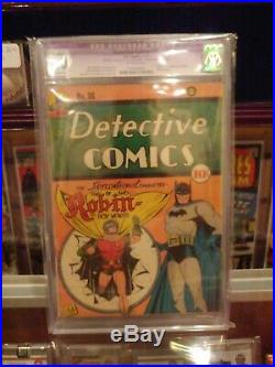 Detective Comics #38 origin & first appearance of Robin Cgc 7.0 Golden Age Comic