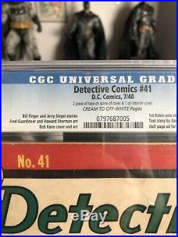 Detective Comics #41 CGC 2.5 Golden Age Batman