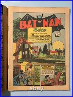 Detective Comics #41 Golden Age Batman Low Grade 1st Robin solo story 10c