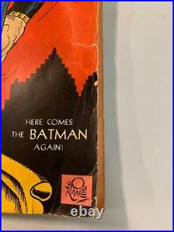Detective Comics #41 Golden Age Batman Low Grade 1st Robin solo story 10c