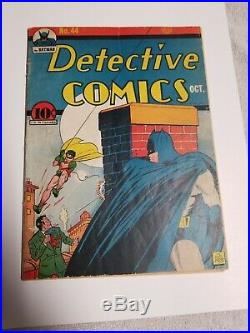 Detective Comics 44 Golden Age Batman