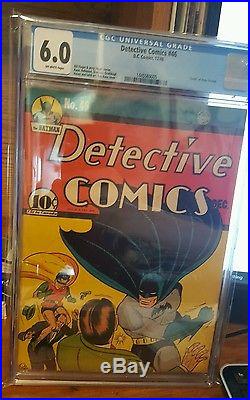 Detective Comics # 46 Dec 1940 Batman CGC 6.0 Golden Age & One of the Best Cover